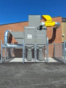 Maxivibe collector at BlueWater District School Board